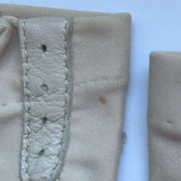 Vintage Isotoner for Hands Beautiful by Aris light tan driving gloves - Picture 3 of 7